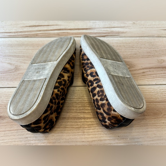 Birdies Leopard Calf-Skin Loafers - Picture 4 of 6